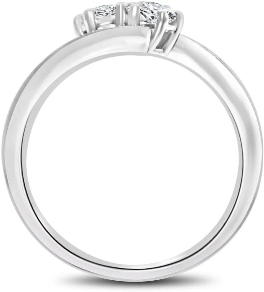 0.71 ct Ladies Round Cut Diamond Anniversary Wedding Band Ring in Platinum