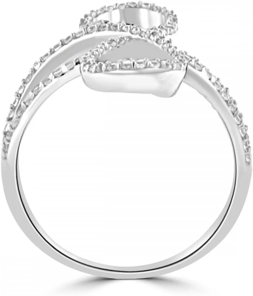 0.90 ct Ladies Brilliant Cut Diamond Anniversary Ring in Platinum