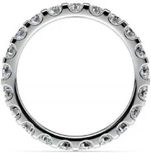 2.00 ct Ladies Round Cut Diamond Comfort Fit Wedding Band in Platinum
