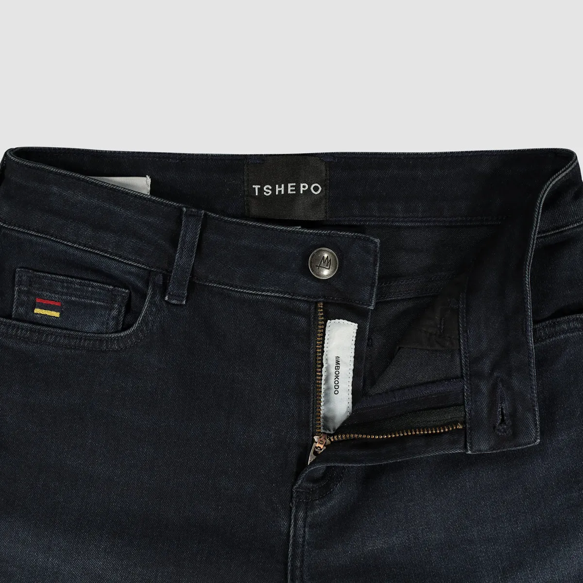 2023 TSHEPO LADIES SKINNY ROYAL TAKALANI JEANS, INDIGO