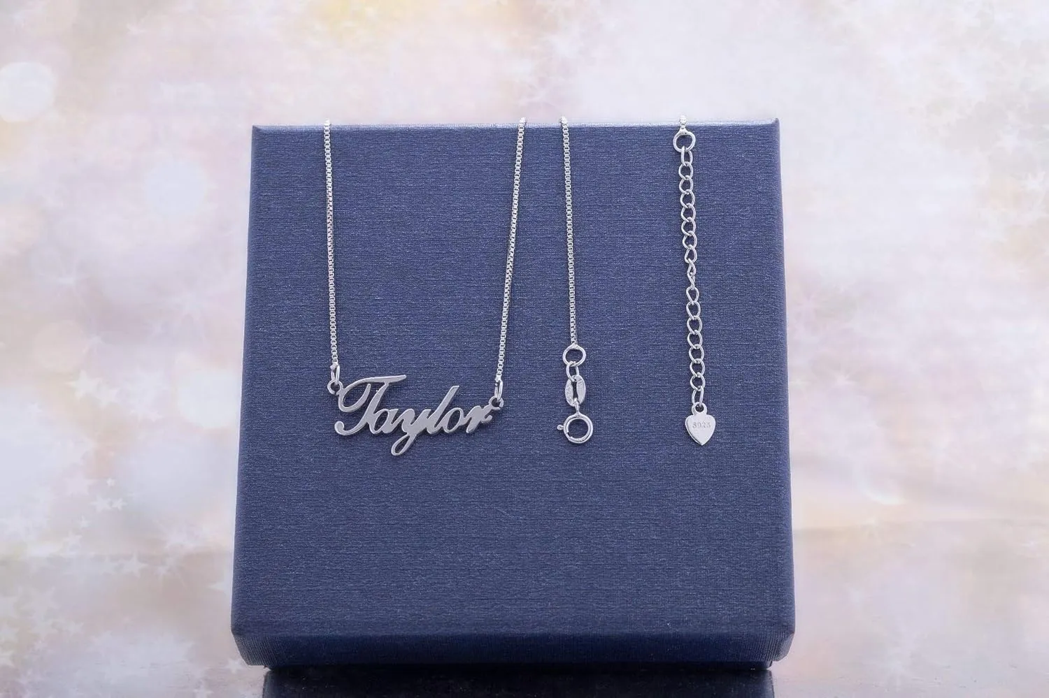 925 Sterling Sliver Custom Name Necklace Personalized Initial Necklaces Pendant Jewelry Gift for Her