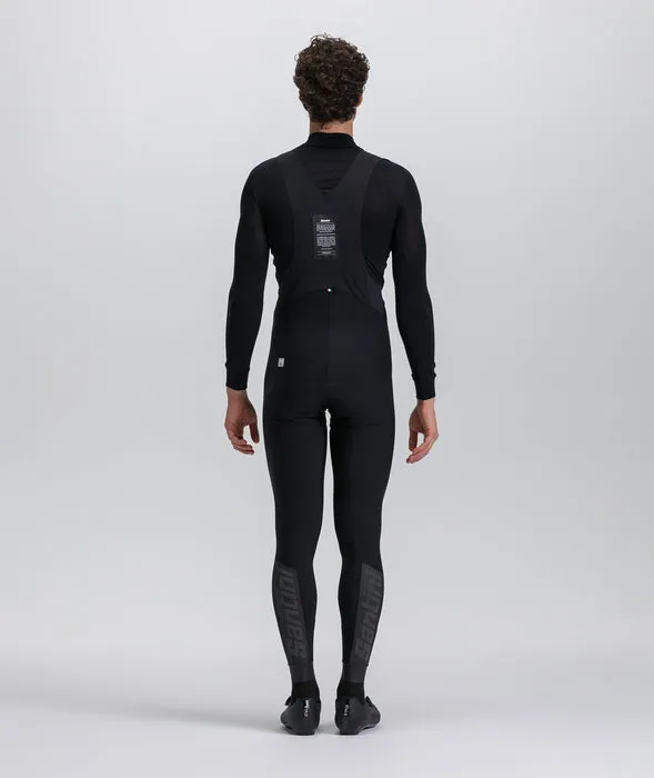 Aldo Winter Cycling Mens Bib Tights by Santini