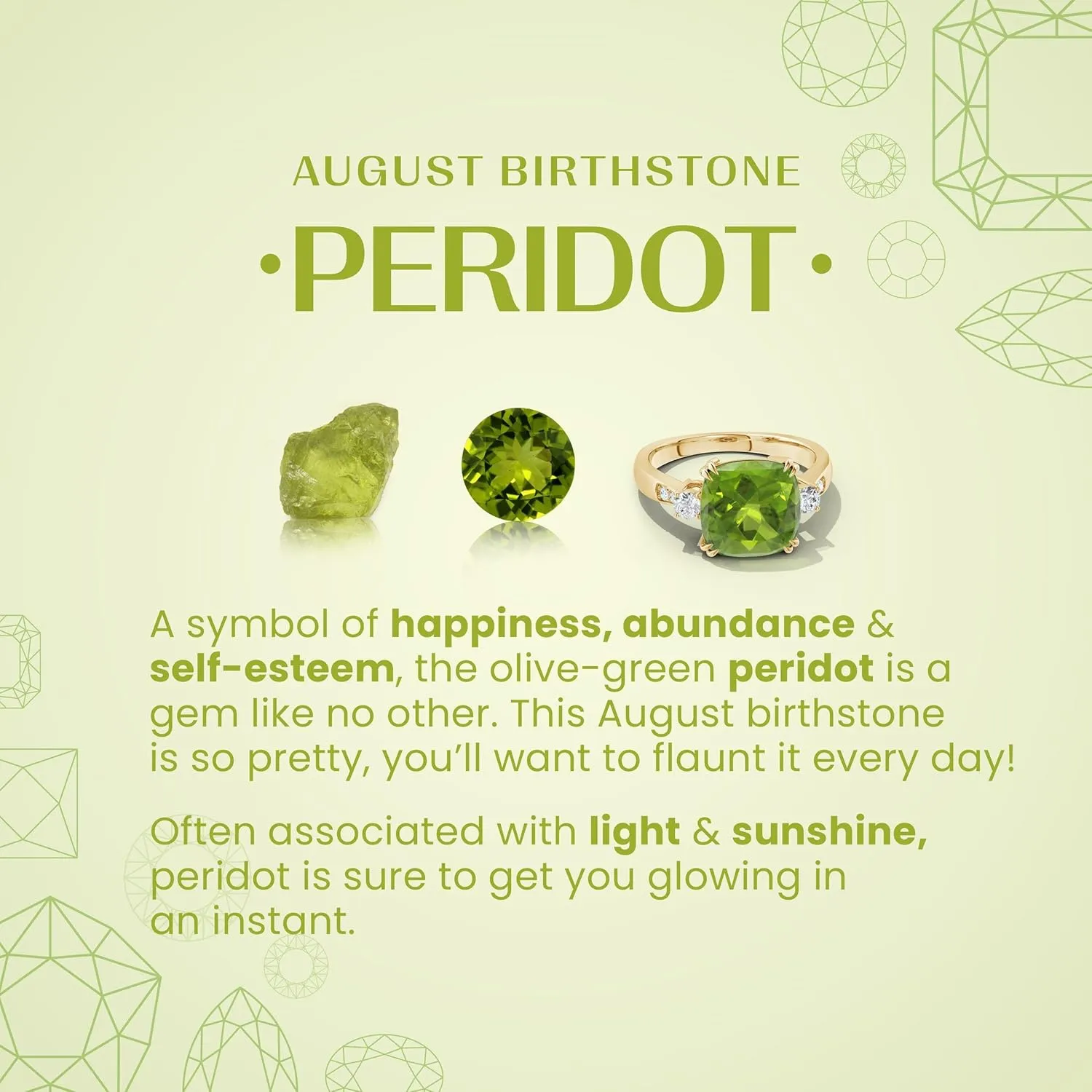 Angara Natural Bezel-Set Solitaire Heart Peridot Pendant in 14K Solid Gold/Platinum | August Birthstone, Birthday, Engagement, Anniversary, Wedding Jewelry Gift for Women