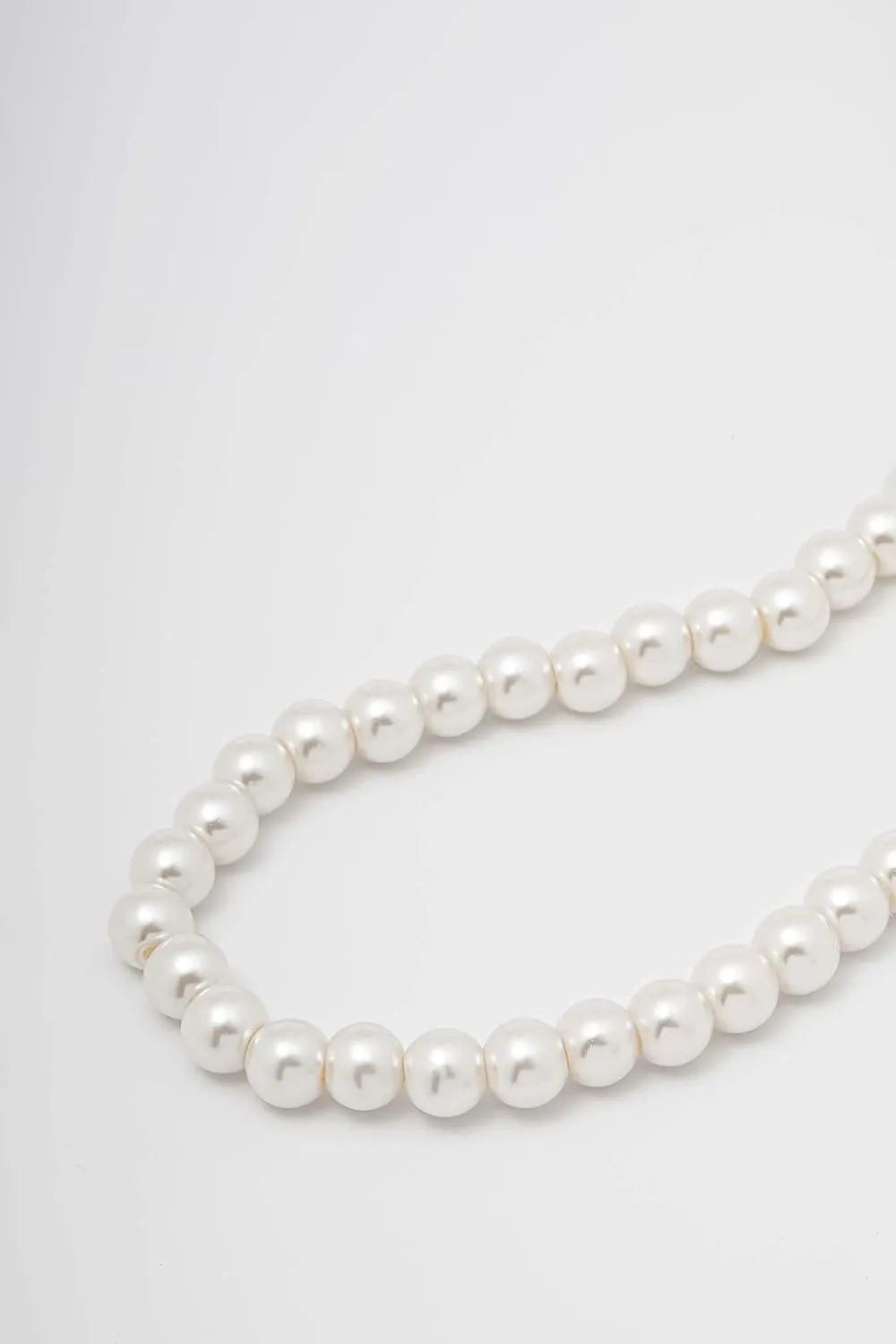 BABEYOND Pearl Necklace Earring Set - Faux Pearl Necklace for Women Costume Jewelry Bracelet Set for Brides