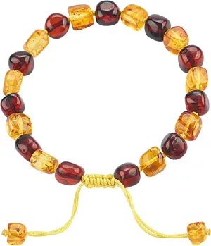 Baltic Amber raw Bracelet Gift Set -100% Certified and Authentic Premium Quality Raw Baltic Amber-True amber stone bead