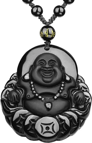 Black Obsidian Necklace Talisman Amulet Protection Pendant with Adjustable Bead Chain Healing Crystal Stone Necklaces for Men Women