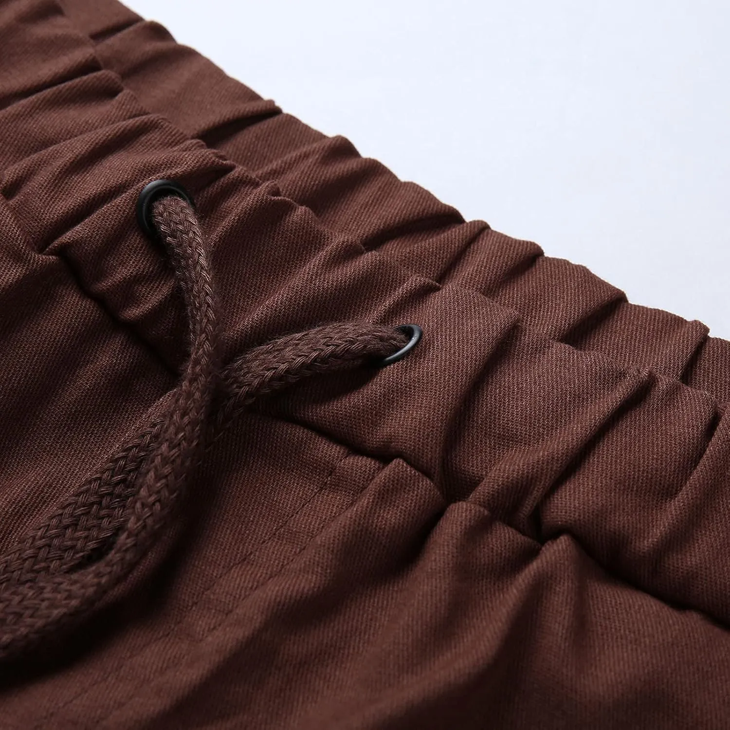 Cargo Sweatpants for Men Workout Trousers Casual Cargo Pants Fleece Joggers Sweat Pants for Men Mens Cargo Sweatpants