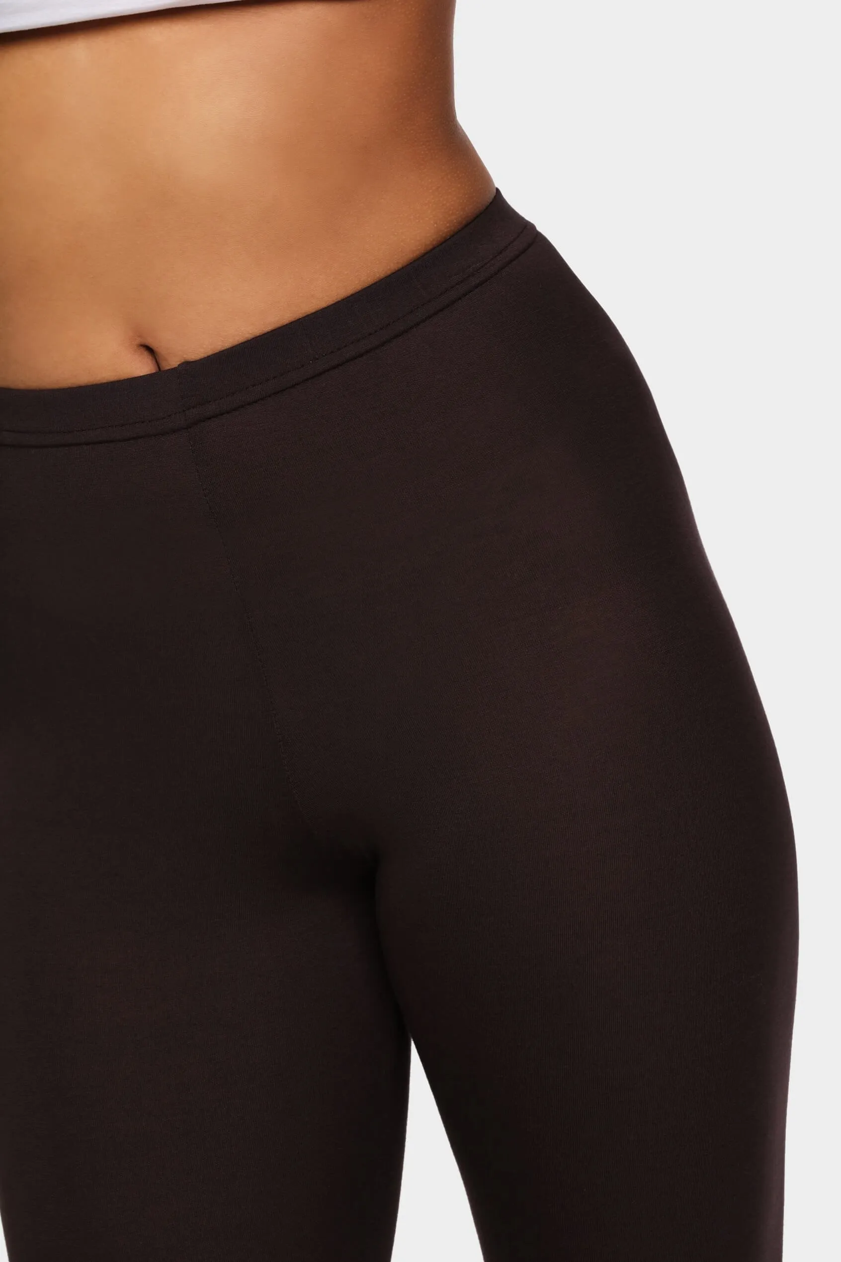 Chocolate Basic Leggings