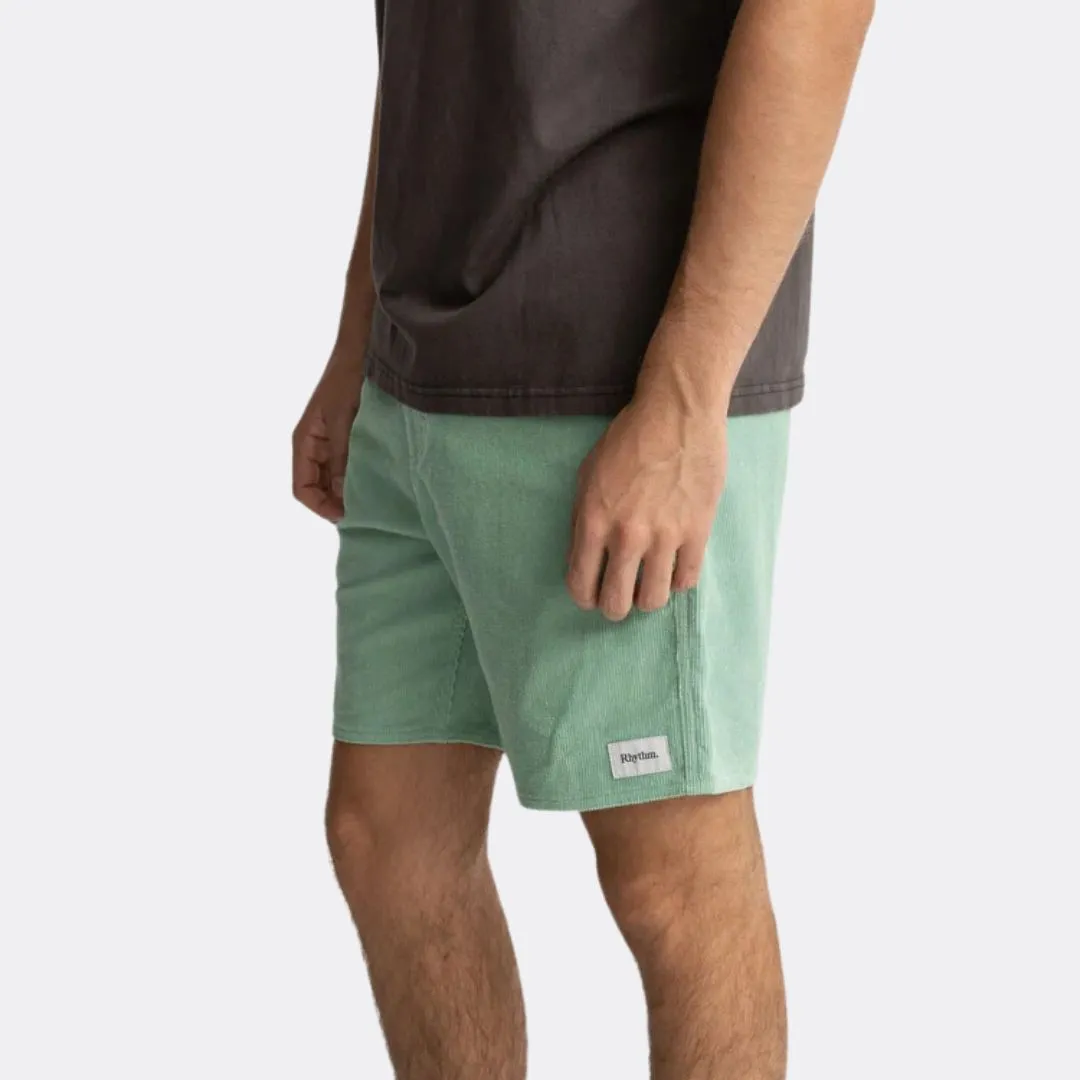 Cord Jam Shorts (Sea Green)