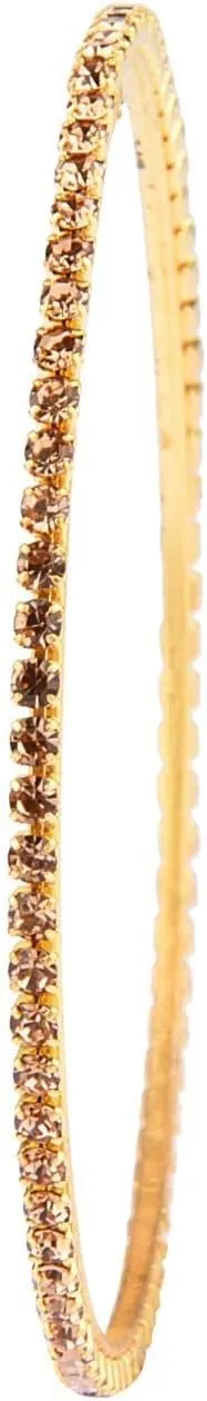 Efulgenz Crystal Indian Bangles for Women Indian Bangle Set Traditional Wedding Bridal Bracelet Jewelry for Women