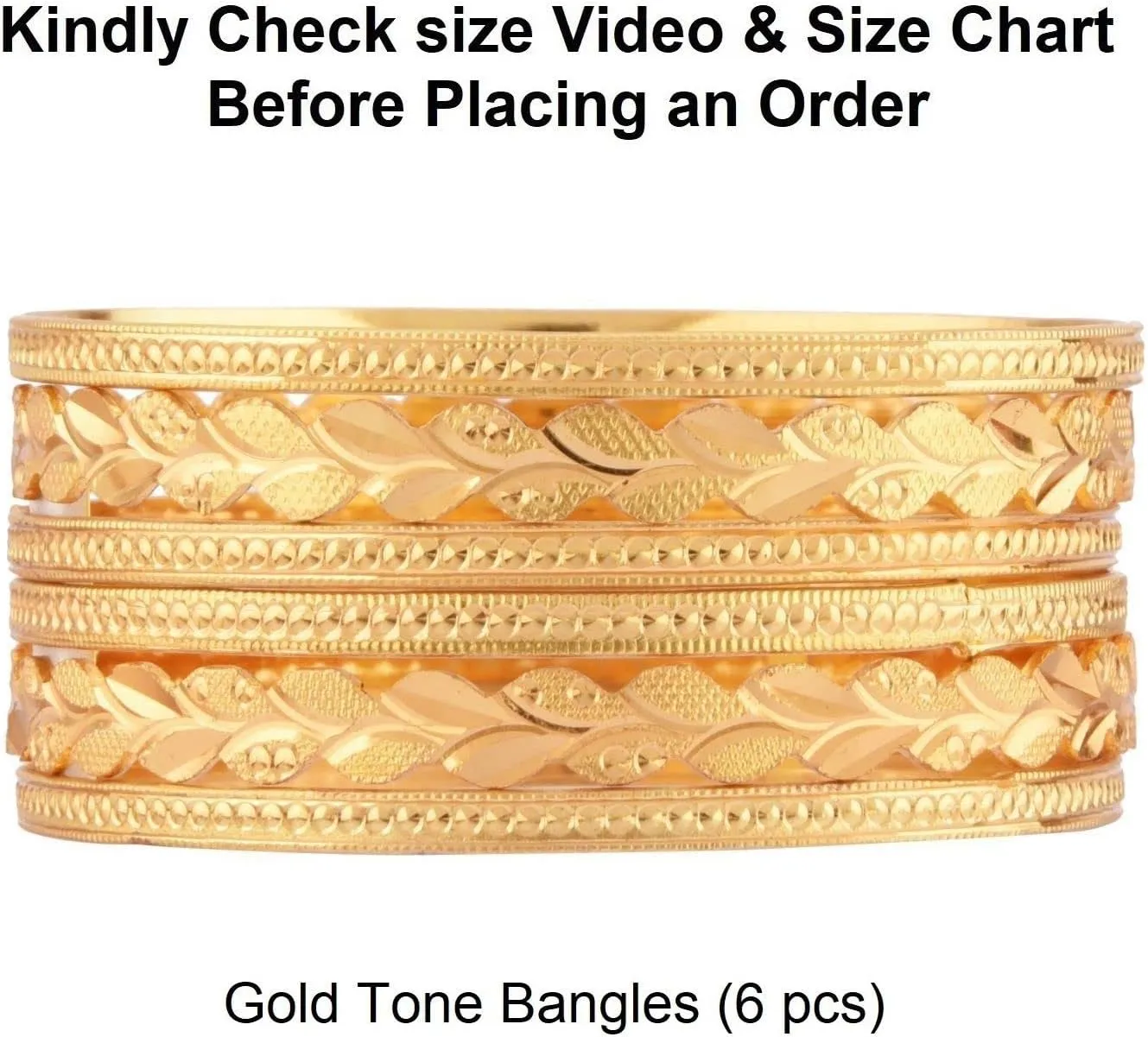 Efulgenz Traditional Wedding Bridal Indian Bangle Set Gold Tone Bracelet Bangle Jewelry for Women