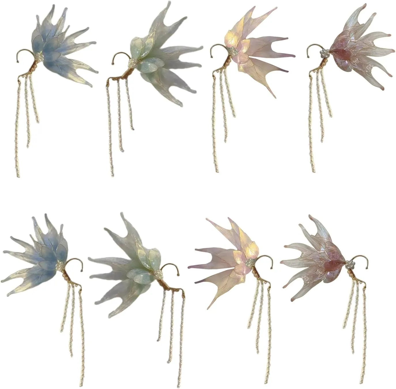 Fashion Elegant Ear Accessory Stylish Ear Jewelry Not Piercing Ear Cuff Uinque Earrings Suitable for Daily Party Wear