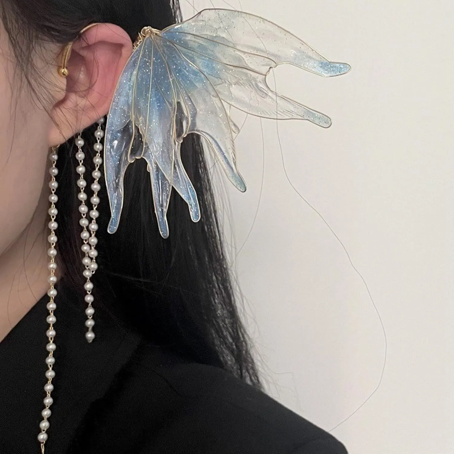 Fashion Elegant Ear Accessory Stylish Ear Jewelry Not Piercing Ear Cuff Uinque Earrings Suitable for Daily Party Wear