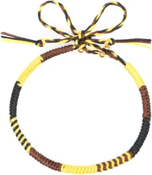 Handmade Boho Adjustable Waterproof Friendship Bracelets for Women Bohemia Braided Rope String Gold Beaded Surfer Beach Wrap Anklet Foot Jewelry Gift