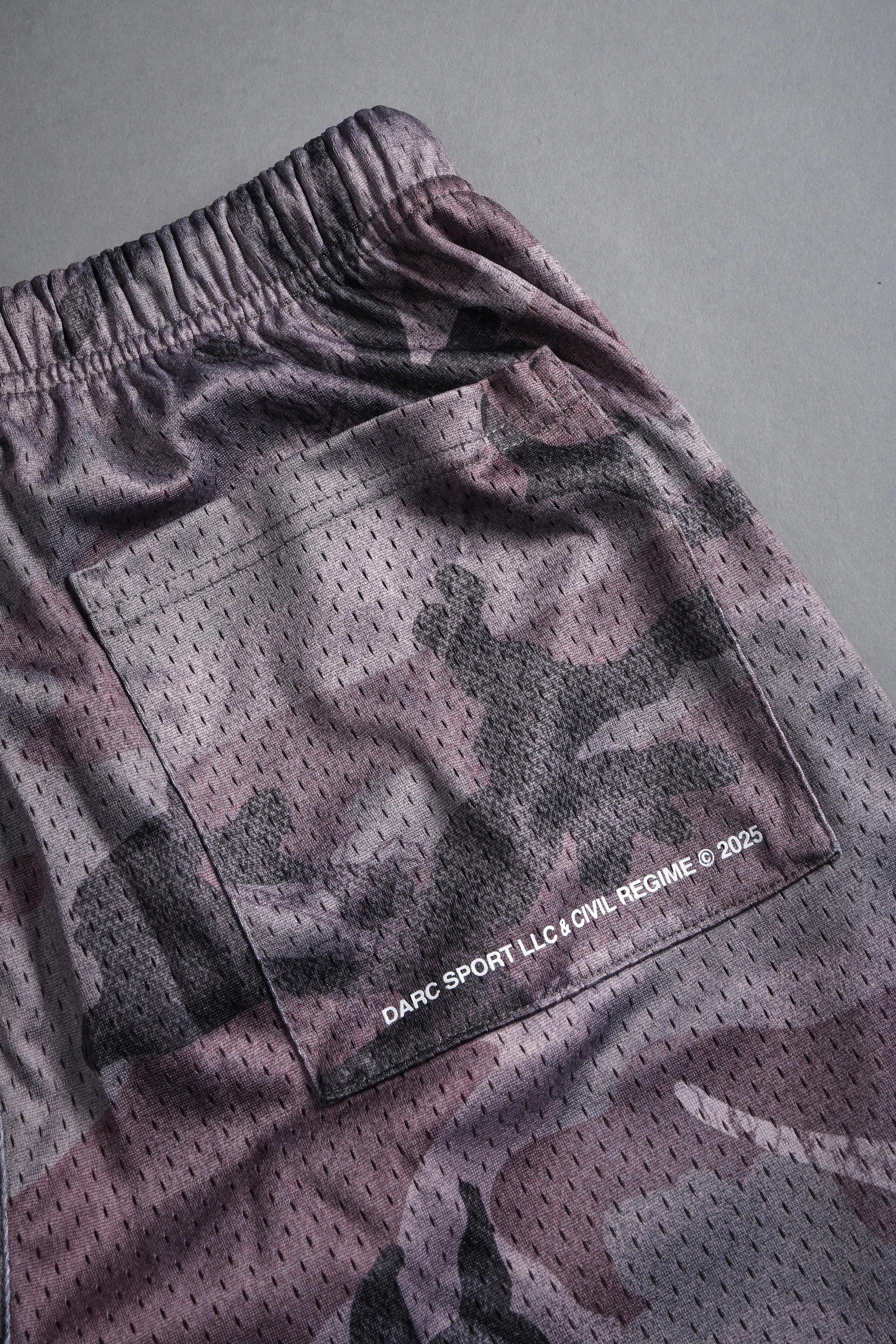 Infernal Bloom Mesh Shorts in Blooming Woodland Camo
