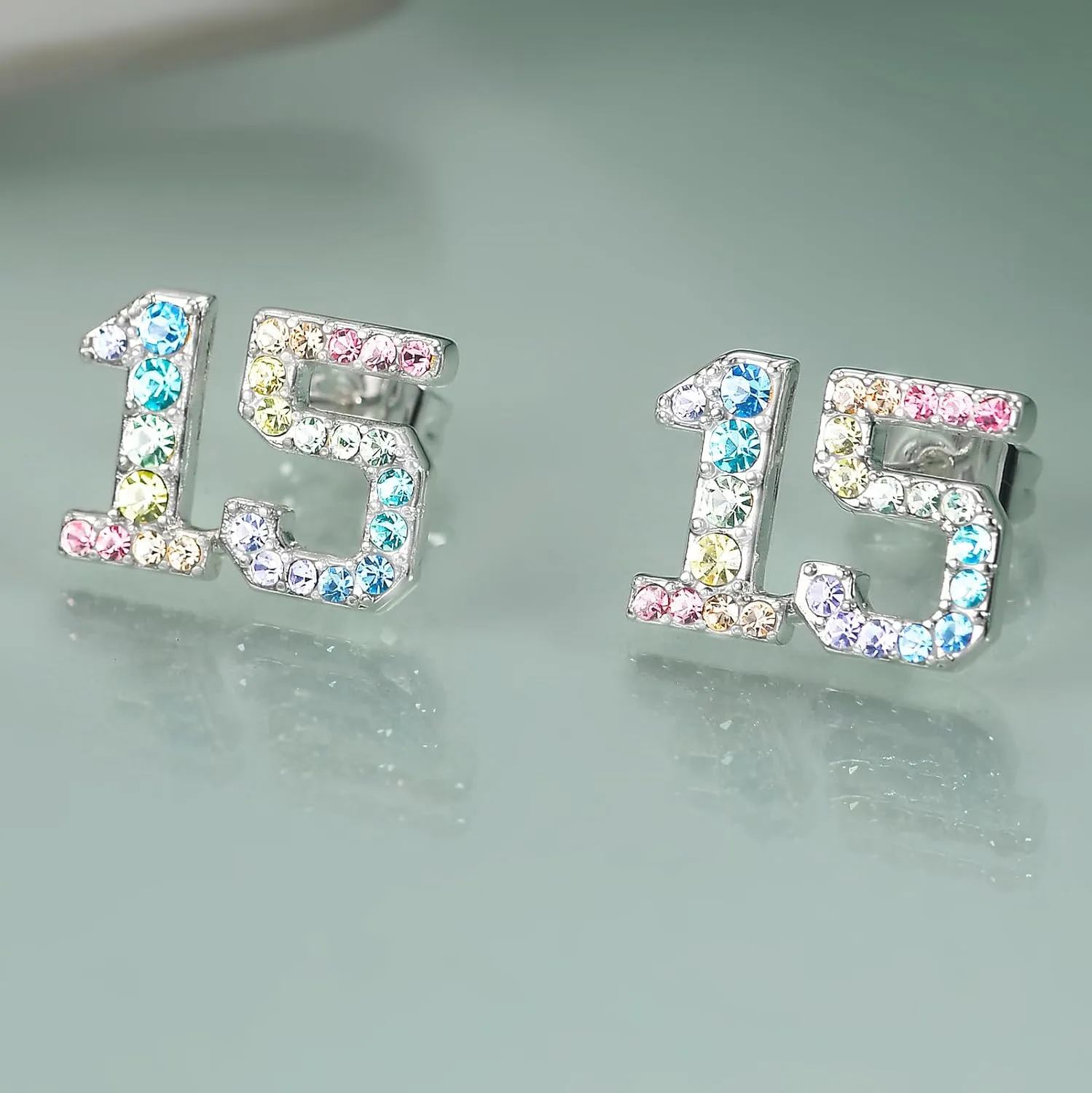 Initial Letter Earrings for Women,Alphabet Letter Earrings Angel Number Baseball Jewelry Gifts for Women