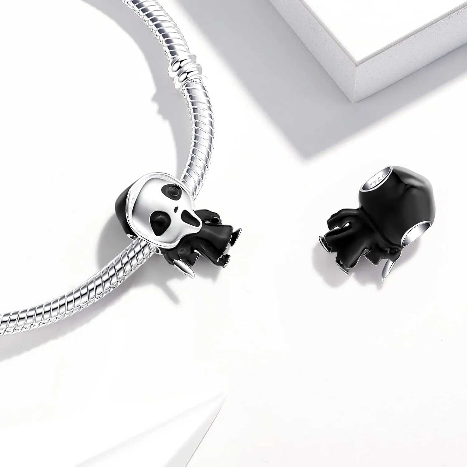 JAHN 925 Sterling Silver Halloween Charms Compatible with Pandora Charms for Bracelets and Necklaces