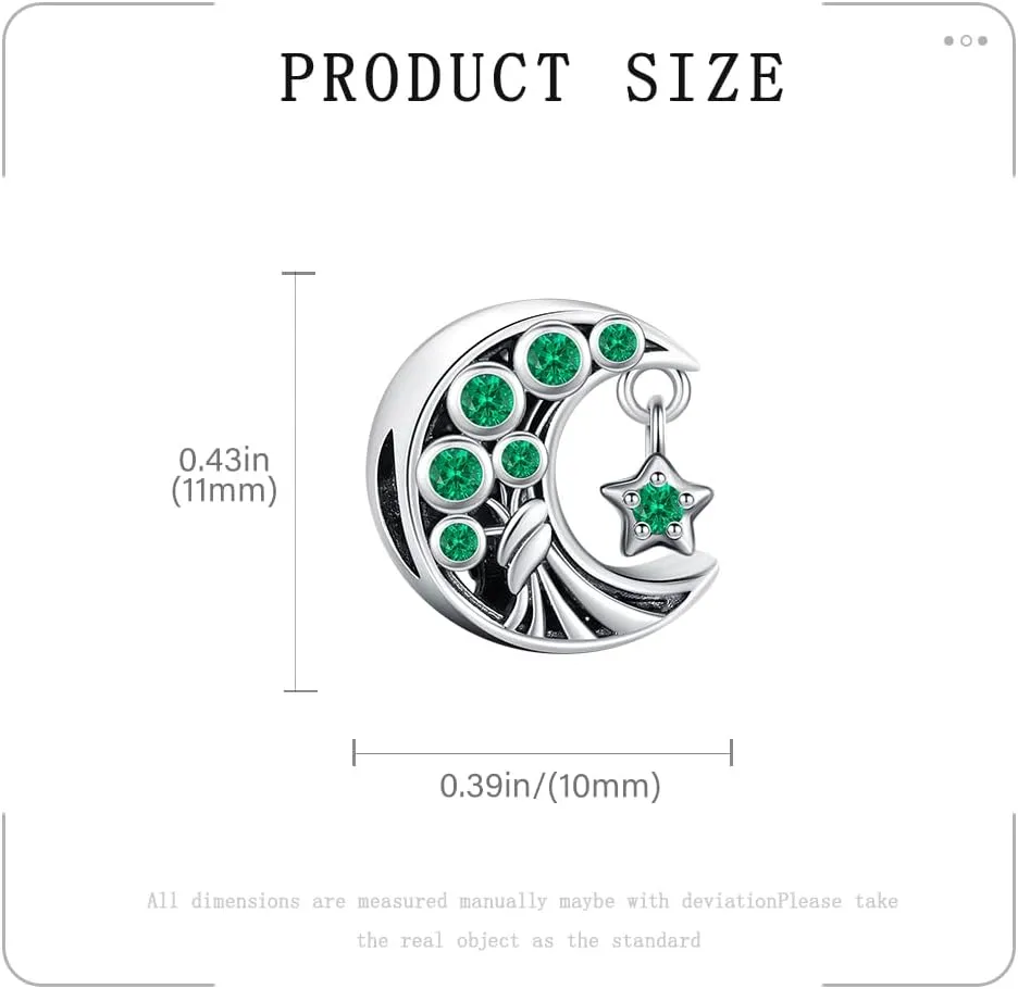 KEQ LET'S GO Travel Compass Charm Fit for Pandora Moment Bracelets 925 Sterling Silver Adventures Backpack Airplane Bead Charm Gift for Women