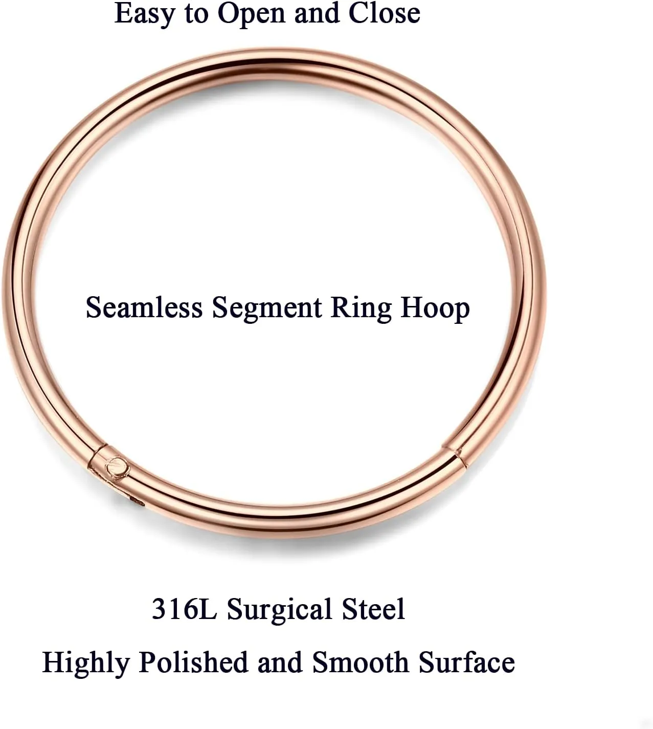 Lantine 6-12Pcs 18g 20g Nose Rings for Women Men 316L Surgical Steel 16g Septum Ring Cute Tiny Cartilage Helix Conch Daith Tragus Earrings 6-16mm Set