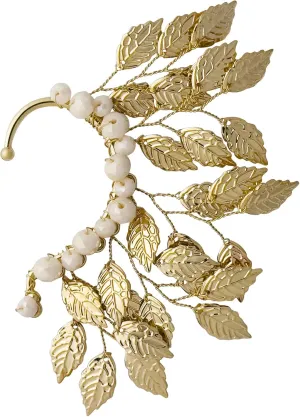 Leaves Elf Ear Cuff Jewelry Non-Piercing Fairy Earrings for Women