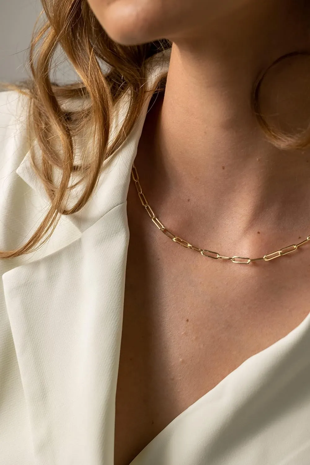 Natural Green Aventurine Stone Pendant Necklace for Women Dainty 18K Plated Gold Chain Choker Necklace,Layered Necklace,Jewelry Set Non Tarnish