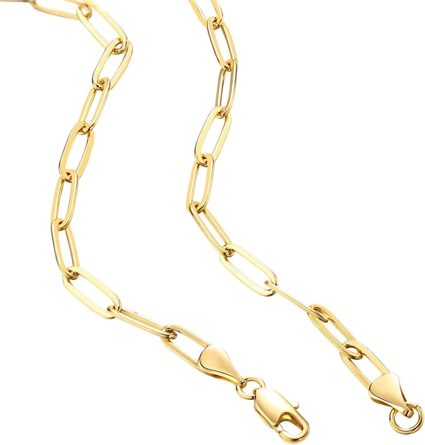 Natural Green Aventurine Stone Pendant Necklace for Women Dainty 18K Plated Gold Chain Choker Necklace,Layered Necklace,Jewelry Set Non Tarnish