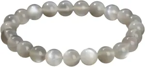 New 2026 Unisex Natural Stone White Moonstone Beaded Bracelet Women Fashion Prayer Yoga Mala Balance Bangles Herfriend Gifts Jewelry Luxury With You Accessories Trendy Best For Gift And Men
