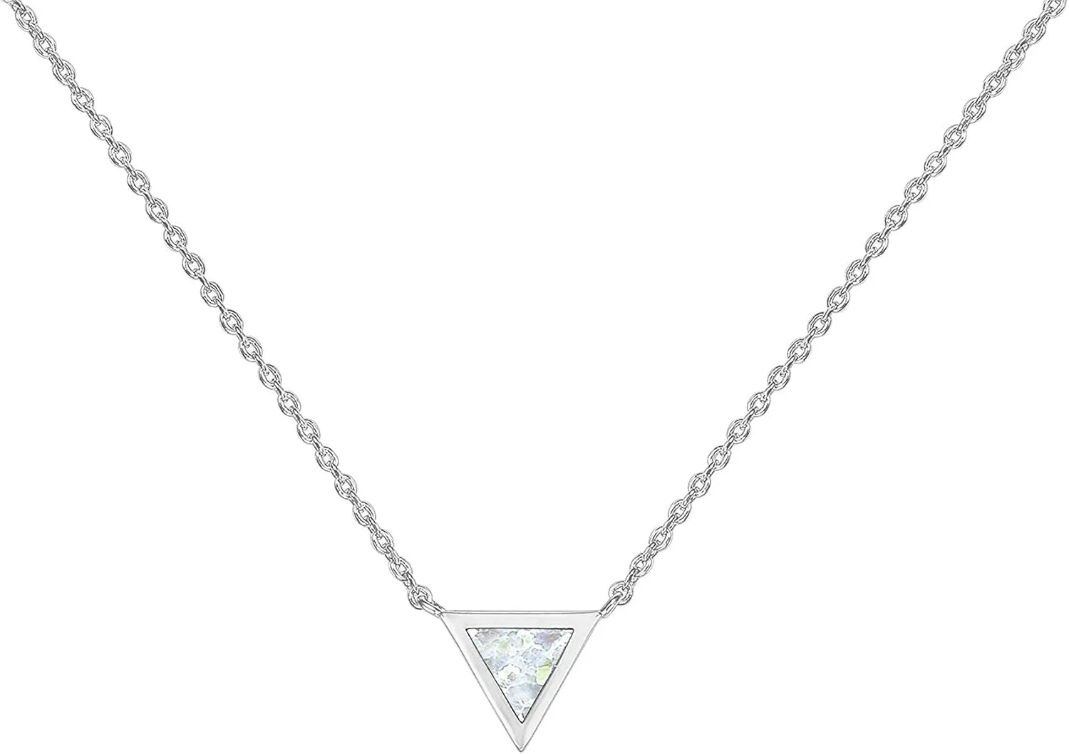 PAVOI 14K Gold Plated Created White Opal Necklace | Opal Necklaces for Women