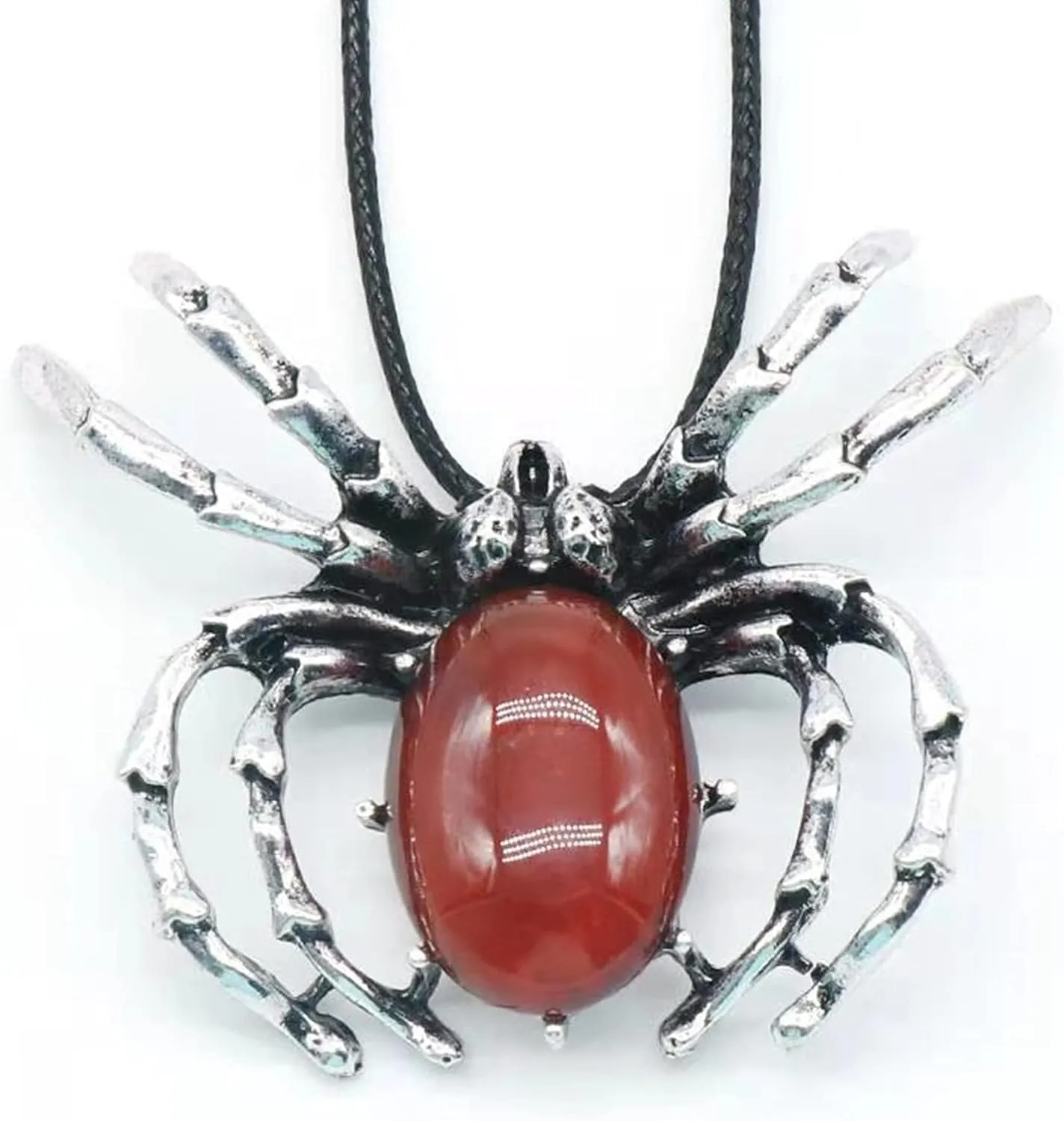 Real Carnelian Crystal Necklace Valentine's Day Gifts for Women Raw Gemstone Chakra Healing Stones Genuine Red Crystal Pendant Energy Spiritual Jewelry, USA