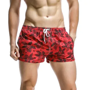 Red Beach Shorts