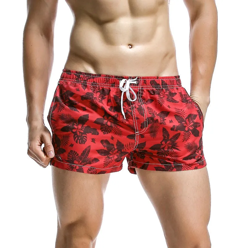Red Beach Shorts