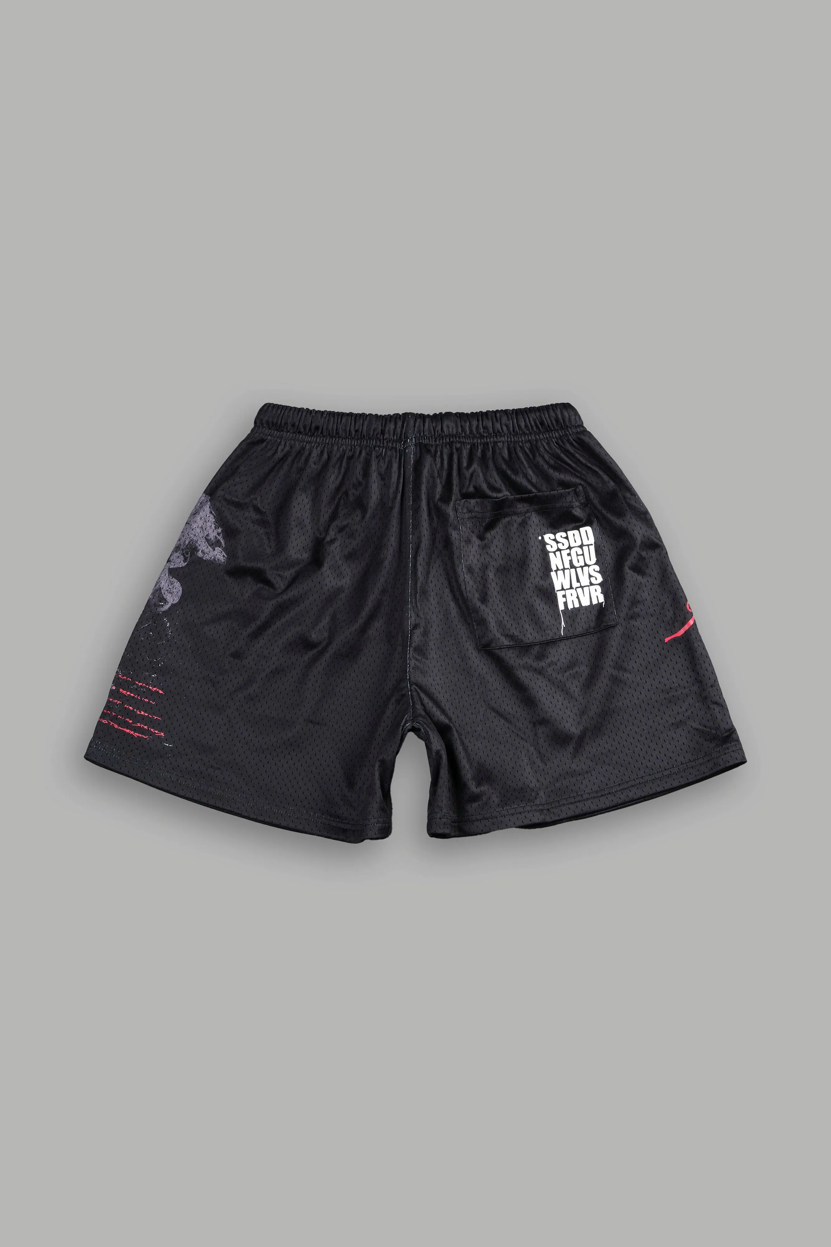 RFC NFGU Mesh Shorts in Black