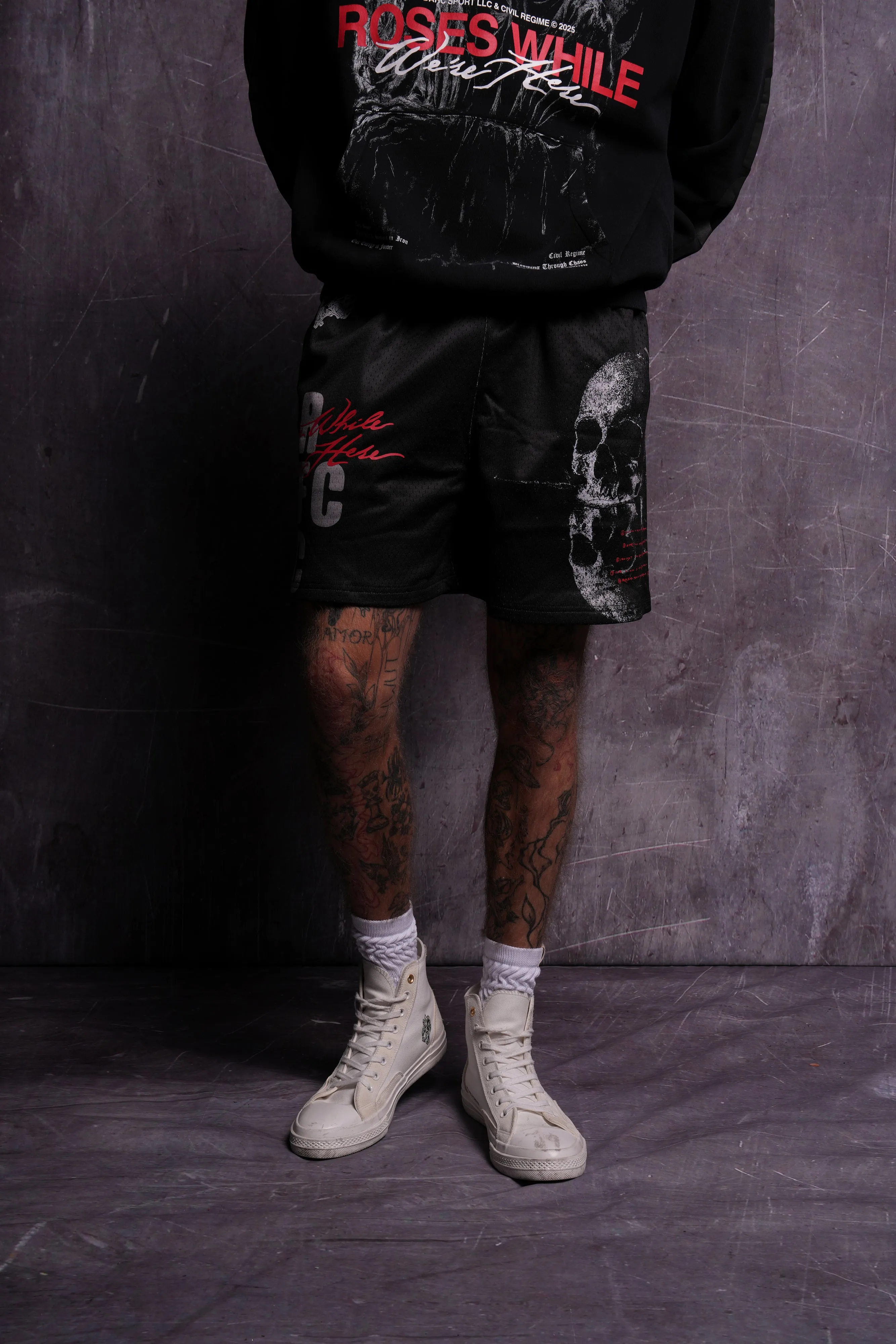 RFC NFGU Mesh Shorts in Black