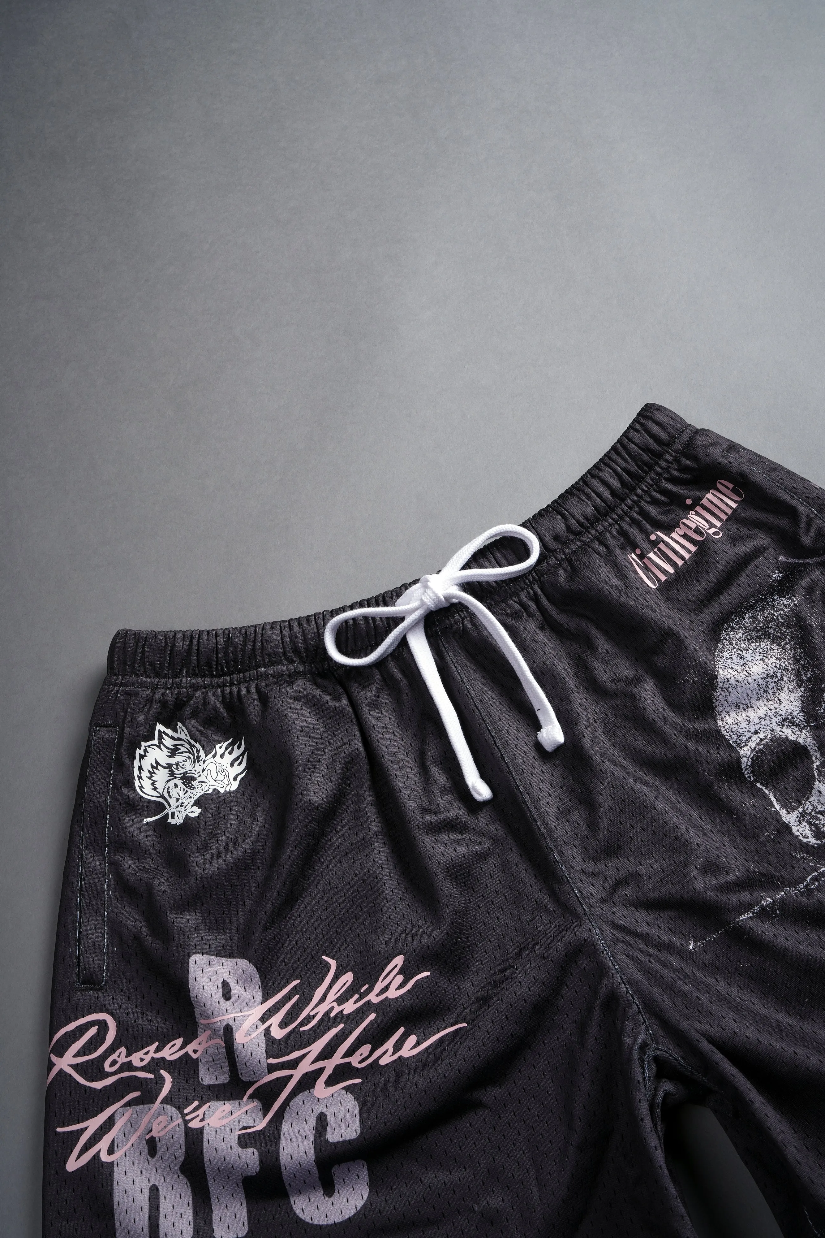 RFC NFGU Mesh Shorts in Wolf Gray