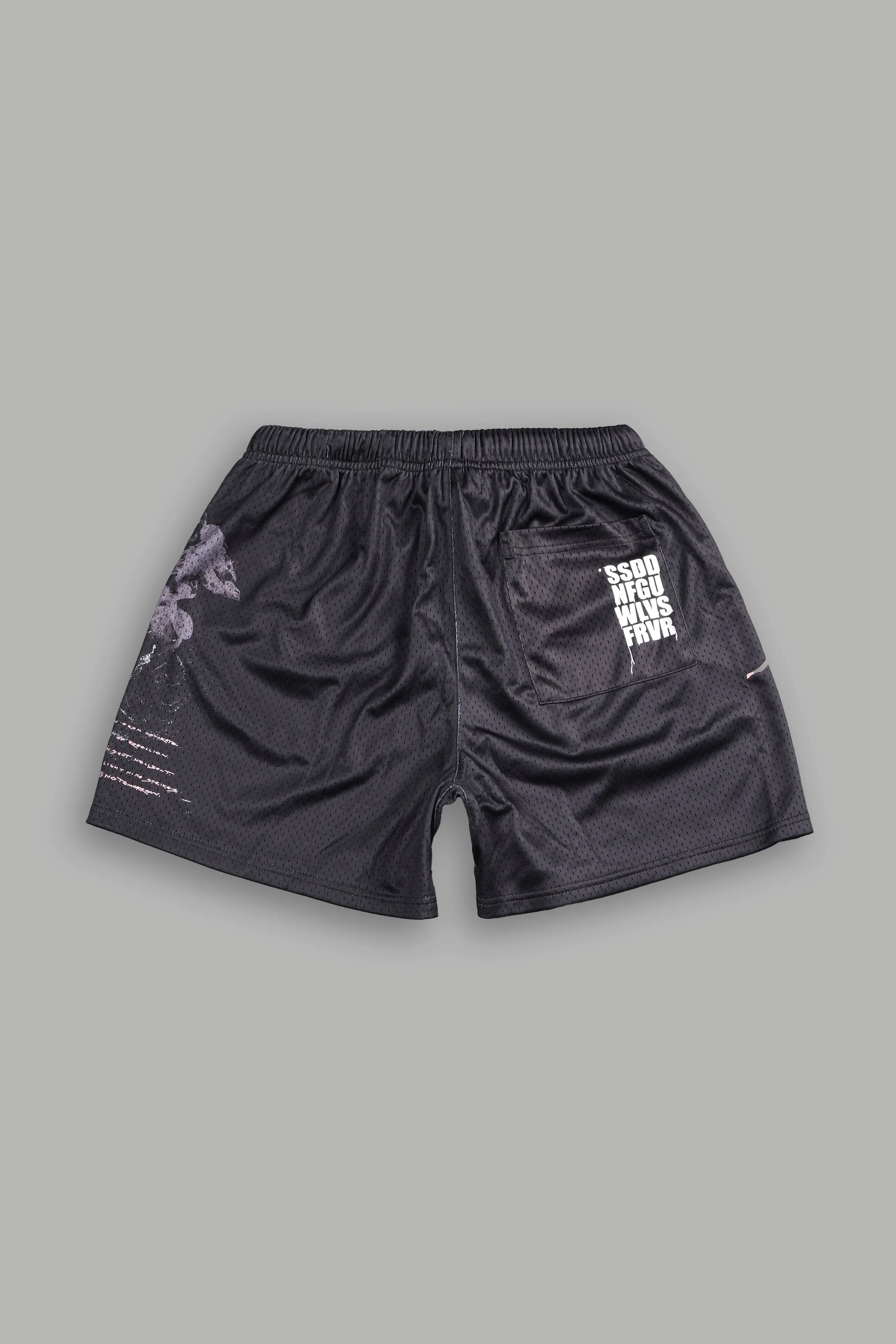 RFC NFGU Mesh Shorts in Wolf Gray