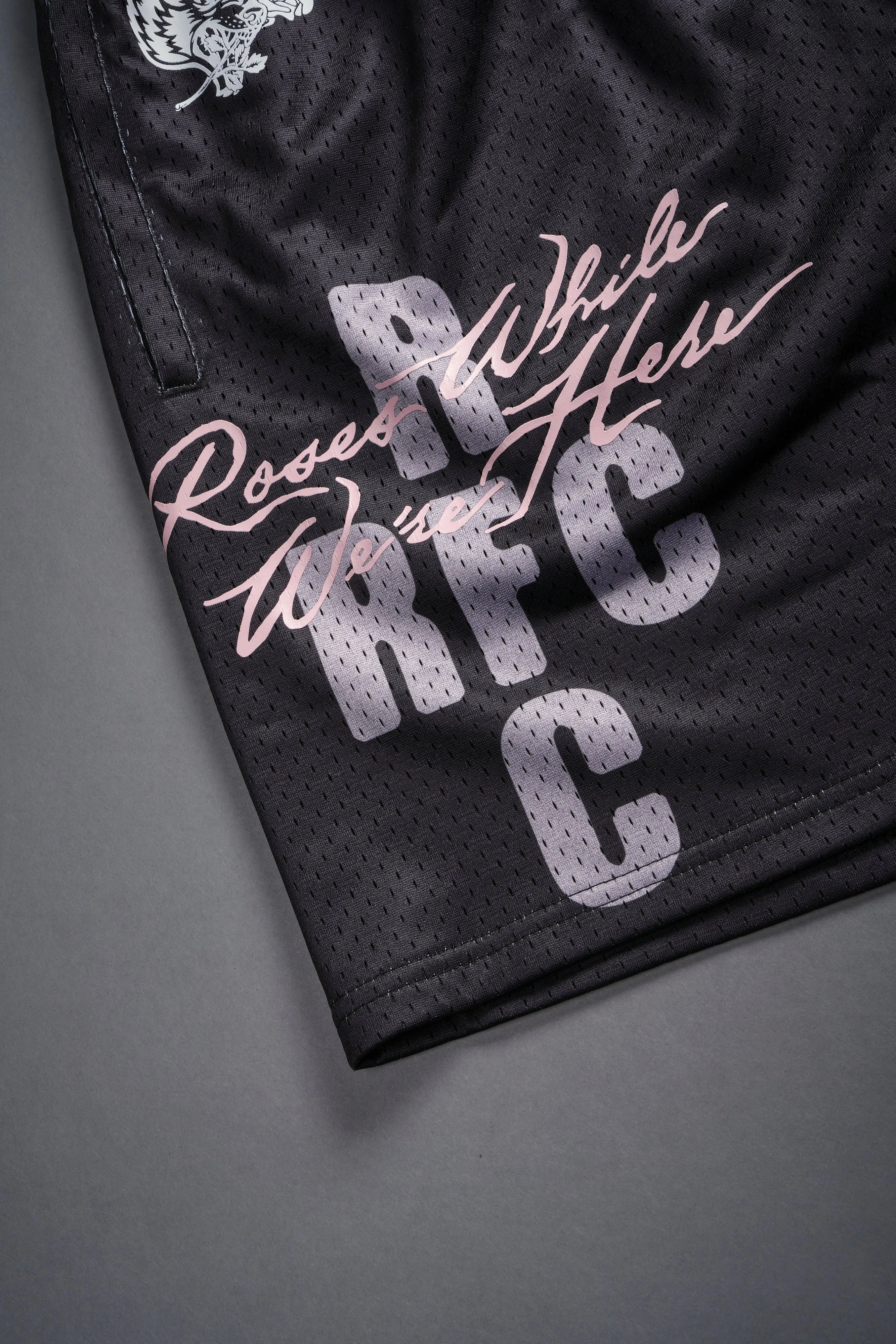 RFC NFGU Mesh Shorts in Wolf Gray