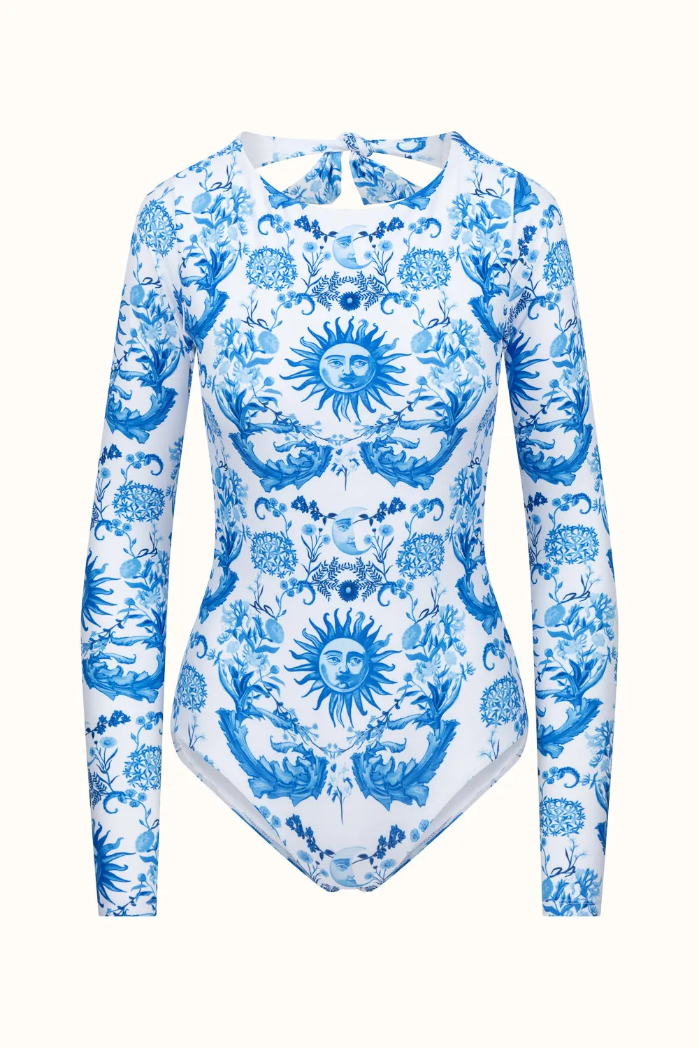The Classic Long Sleeve Swimsuit - Electra