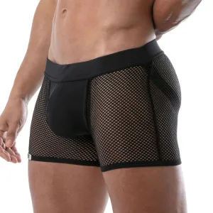 TOF Paris Circuit Mesh Jock Shorts Black