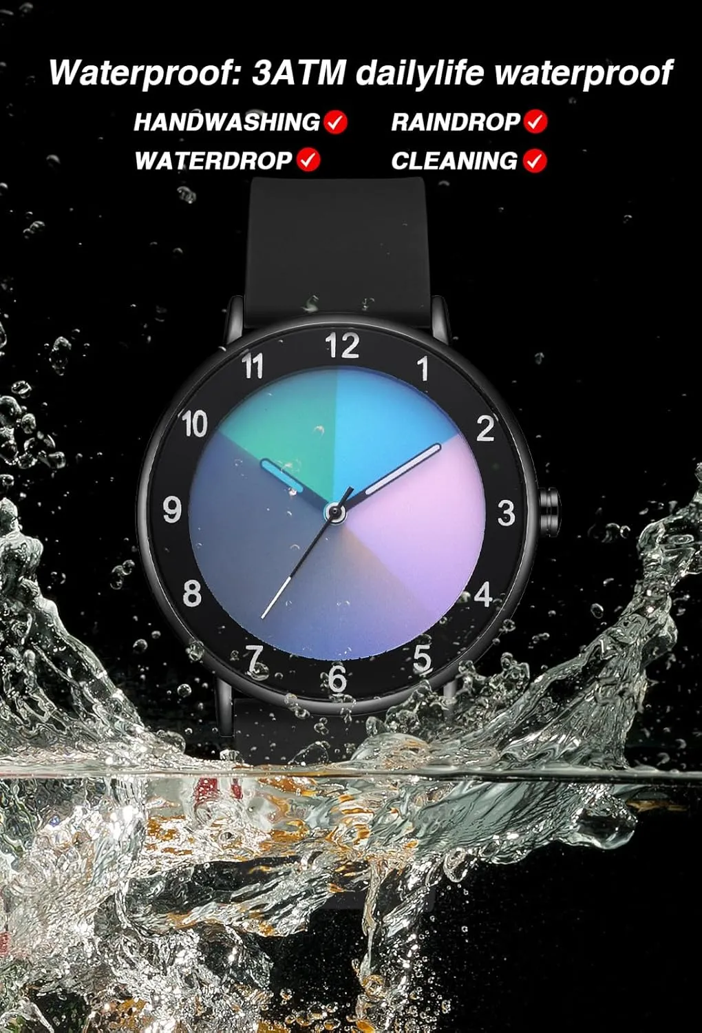 Unisex Watches Fashion Creative Original Design Watch for Men and Women Unique Wristwatch Easy to Read time