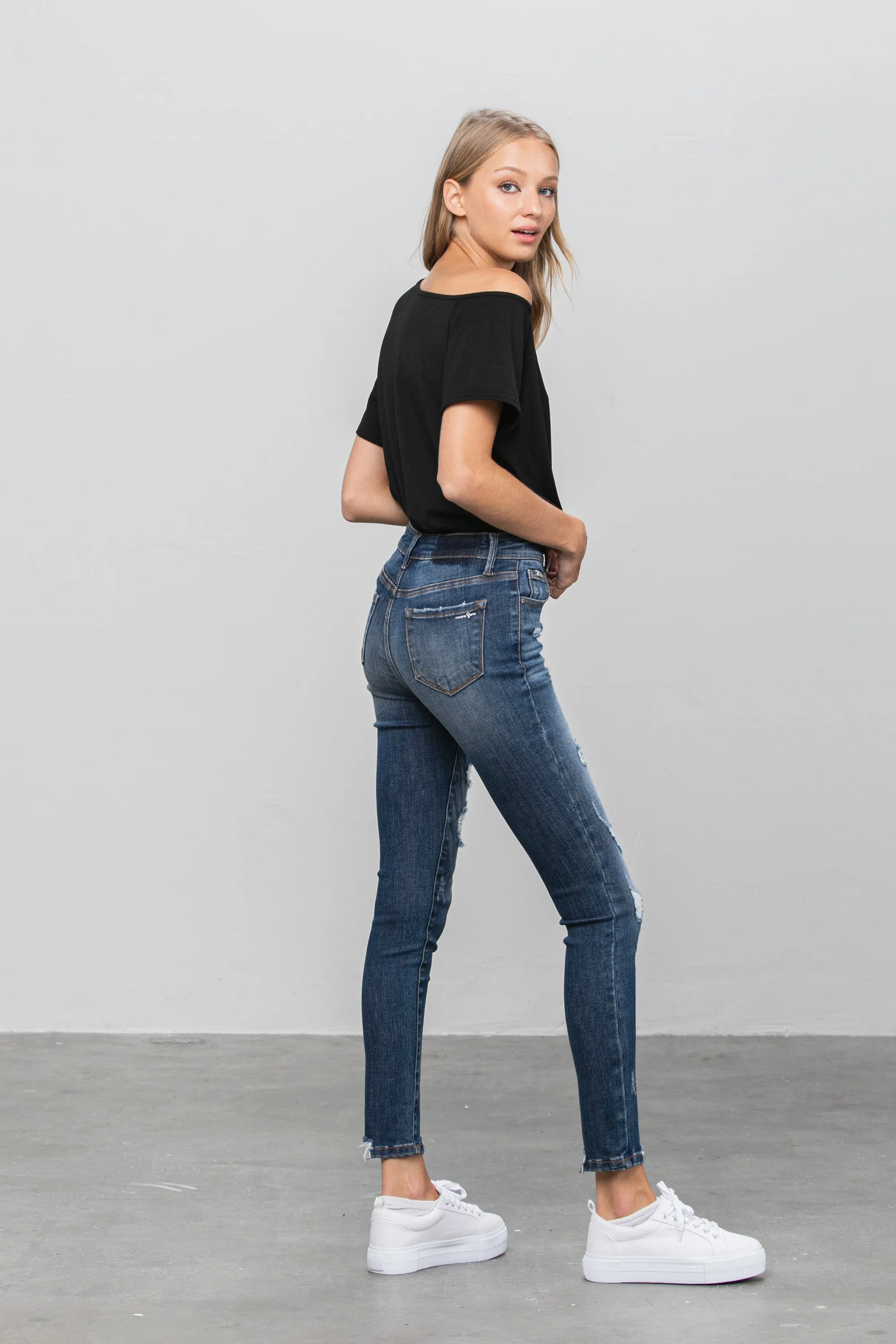 Youknow Ankle Skinny Jeans